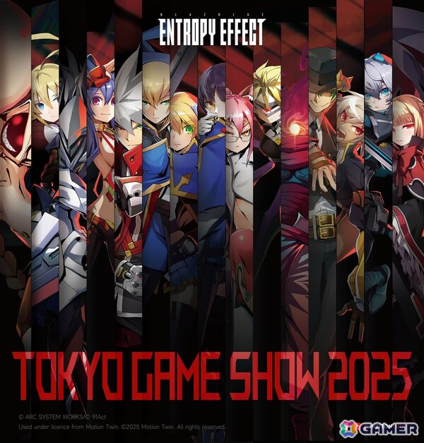 「ブレイブルー エントロピーエフェクト」がTGS2025に出展！180インチのLEDモニターでの試遊もの画像1