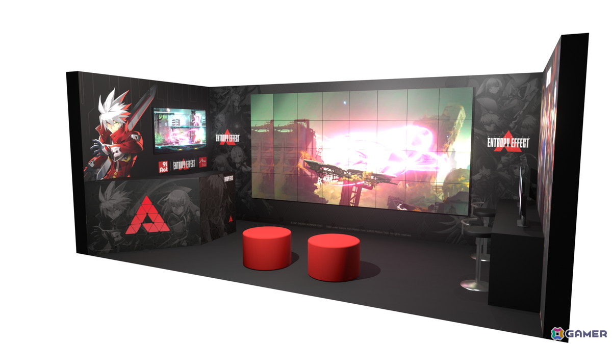 「ブレイブルー エントロピーエフェクト」がTGS2025に出展！180インチのLEDモニターでの試遊もの画像2