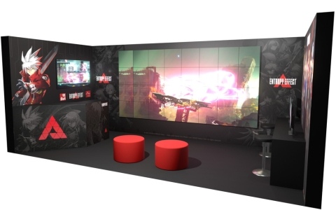 「ブレイブルー エントロピーエフェクト」がTGS2025に出展！180インチのLEDモニターでの試遊も