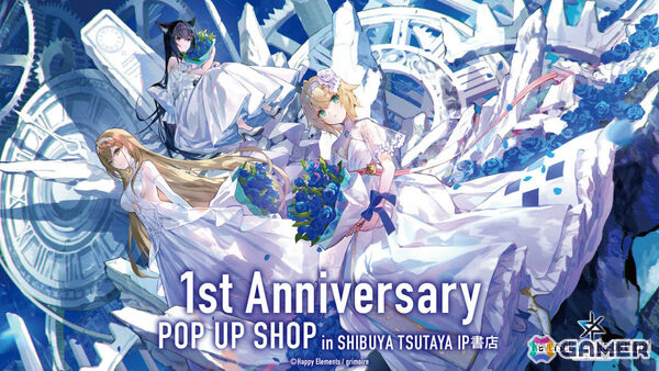 「リバースブルー×リバースエンド」1周年を記念したポップアップショップがSHIBUYA TSUTAYA IP書店で開催！の画像1