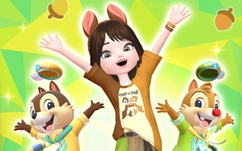 「Disney STEP」ハーフアニバーサリーを記念して「チップ&デール」が登場!LINE連携もスタート