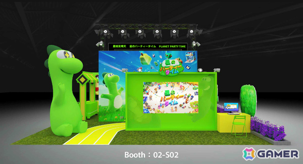 宇宙ライフシム「星のパーティータイム」がTGS2025に出展！3.6メートルの巨大なディノが来場者をお出迎えの画像2