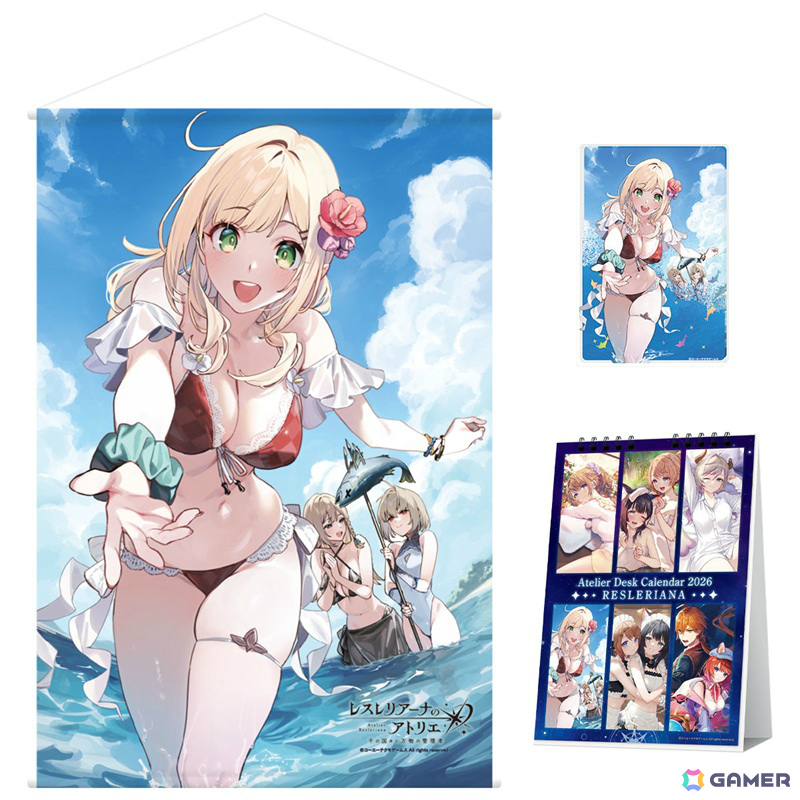 アトリエカレンダー2026」の予約受付が開始！描き下ろしイラストを含む