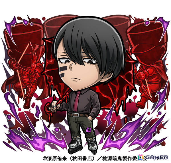 「コトダマン」×TVアニメ「桃源暗鬼」の初コラボが9月24日より開催！四季（CV：浦和希）、無人（CV：神谷浩史）、迅（CV：西山宏太朗）たちがコラボ召喚に登場の画像3