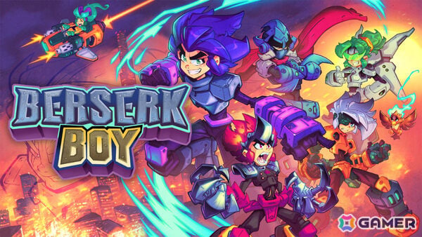 レトロ×スタイリッシュな2Dアクション「Berserk Boy」PS5/Switchパッケージ版が12月25日に発売！の画像1