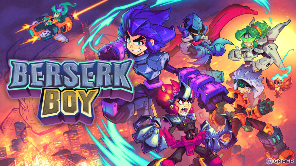 レトロ×スタイリッシュな2Dアクション「Berserk Boy」PS5/Switchパッケージ版が12月25日に発売！の画像