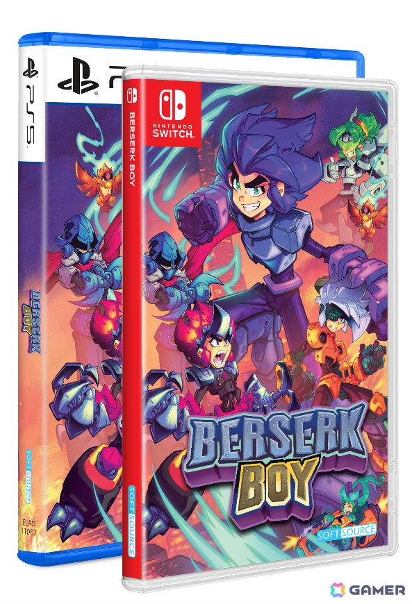 レトロ×スタイリッシュな2Dアクション「Berserk Boy」PS5/Switch