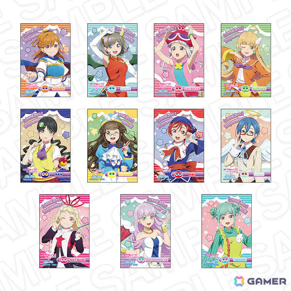 京まふ2025で販売されている「ラブライブ！シリーズ×ぷよぷよ」グッズの同時通販が開始！スクエアカンバッジやアクリルジオラマなどがラインナップの画像1