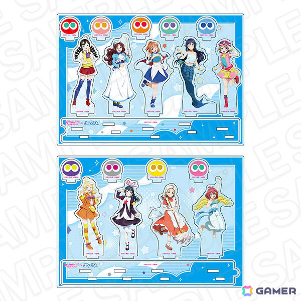 京まふ2025で販売されている「ラブライブ！シリーズ×ぷよぷよ」グッズの同時通販が開始！スクエアカンバッジやアクリルジオラマなどがラインナップの画像13