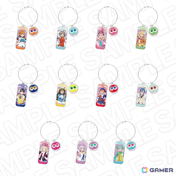 京まふ2025で販売されている「ラブライブ！シリーズ×ぷよぷよ」グッズの同時通販が開始！スクエアカンバッジやアクリルジオラマなどがラインナップの画像4