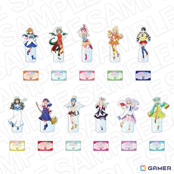 京まふ2025で販売されている「ラブライブ！シリーズ×ぷよぷよ」グッズの同時通販が開始！スクエアカンバッジやアクリルジオラマなどがラインナップの画像5