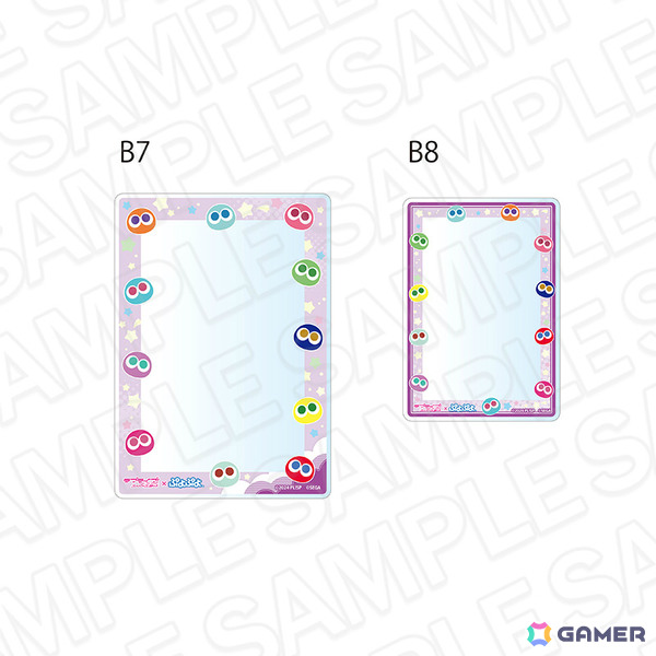 京まふ2025で販売されている「ラブライブ！シリーズ×ぷよぷよ」グッズの同時通販が開始！スクエアカンバッジやアクリルジオラマなどがラインナップの画像7