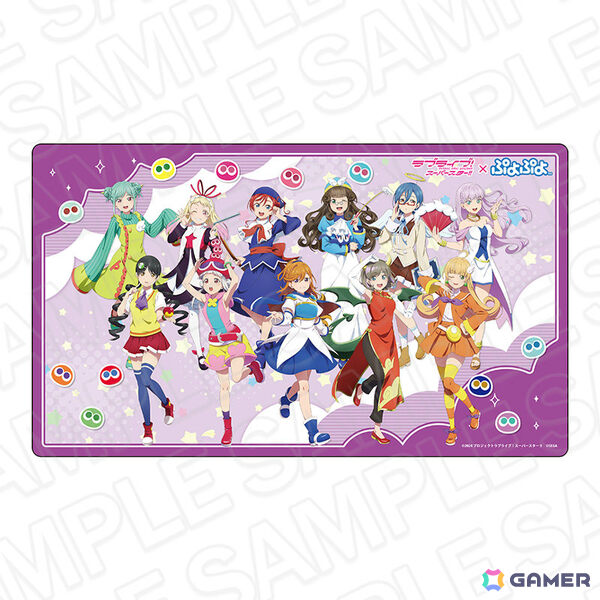 京まふ2025で販売されている「ラブライブ！シリーズ×ぷよぷよ」グッズの同時通販が開始！スクエアカンバッジやアクリルジオラマなどがラインナップの画像8