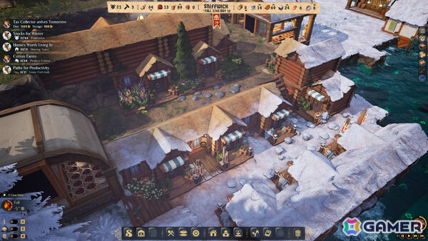 支配者ネコによる重税に耐えながらネズミのコロニーを築く都市建設ゲーム「Whiskerwood」が11月6日にリリースの画像