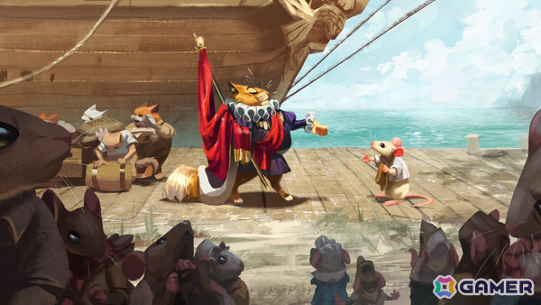 支配者ネコによる重税に耐えながらネズミのコロニーを築く都市建設ゲーム「Whiskerwood」が11月6日にリリースの画像2