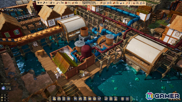 支配者ネコによる重税に耐えながらネズミのコロニーを築く都市建設ゲーム「Whiskerwood」が11月6日にリリースの画像