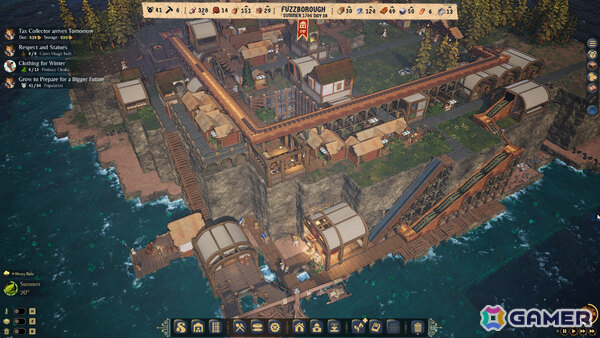 支配者ネコによる重税に耐えながらネズミのコロニーを築く都市建設ゲーム「Whiskerwood」が11月6日にリリースの画像