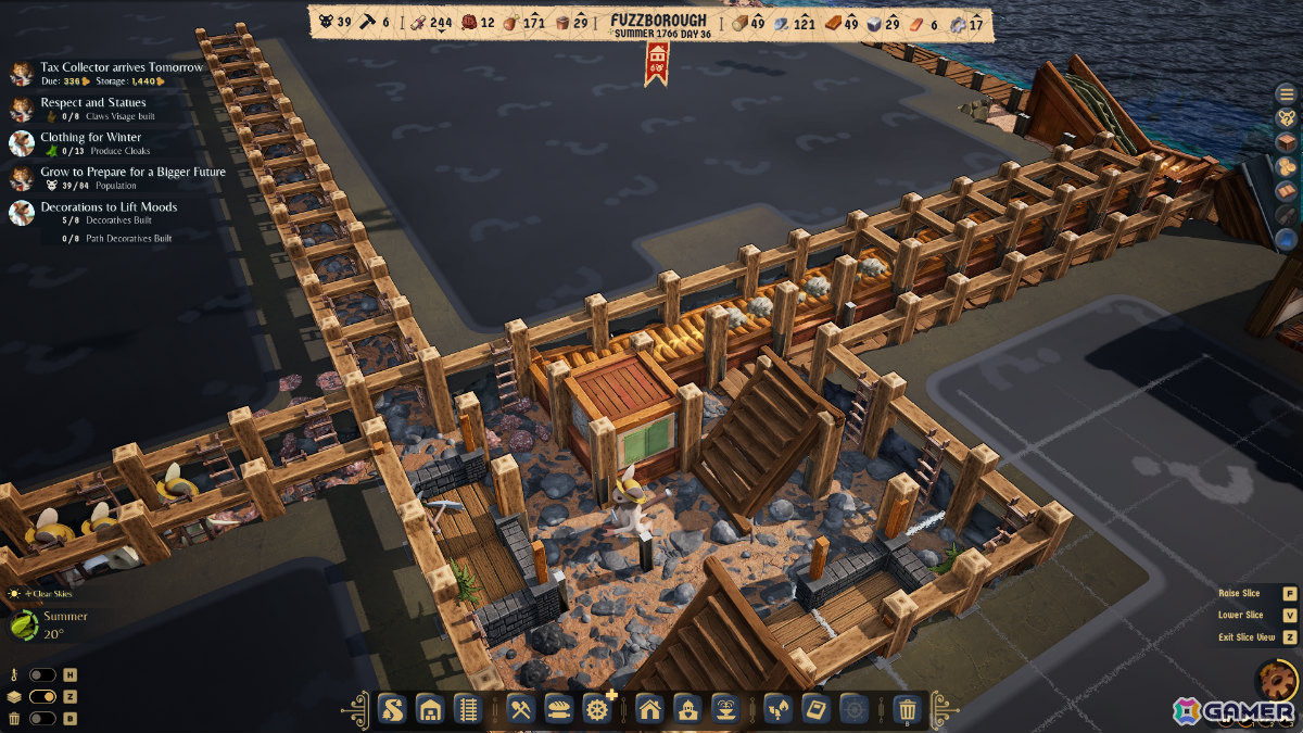 支配者ネコによる重税に耐えながらネズミのコロニーを築く都市建設ゲーム「Whiskerwood」が11月6日にリリースの画像10