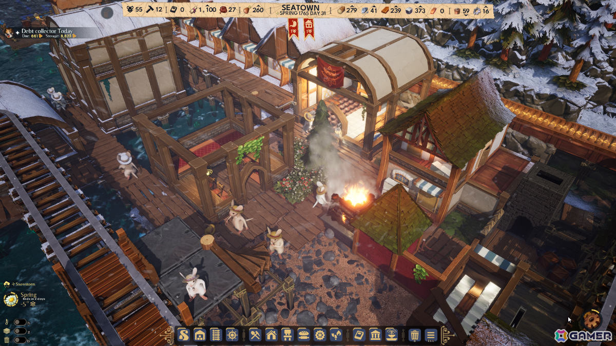 支配者ネコによる重税に耐えながらネズミのコロニーを築く都市建設ゲーム「Whiskerwood」が11月6日にリリースの画像6