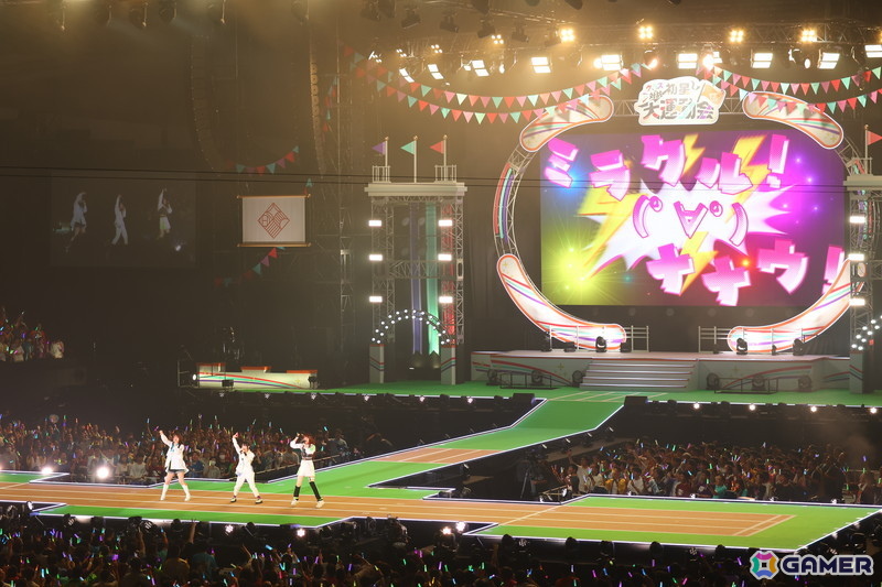綱引き、パン食い競争、玉入れ、そして…ライブ!熱い戦いが繰り広げられた「学園アイドルマスター クラス対抗初星大運動会」1日目の模様をレポートの画像