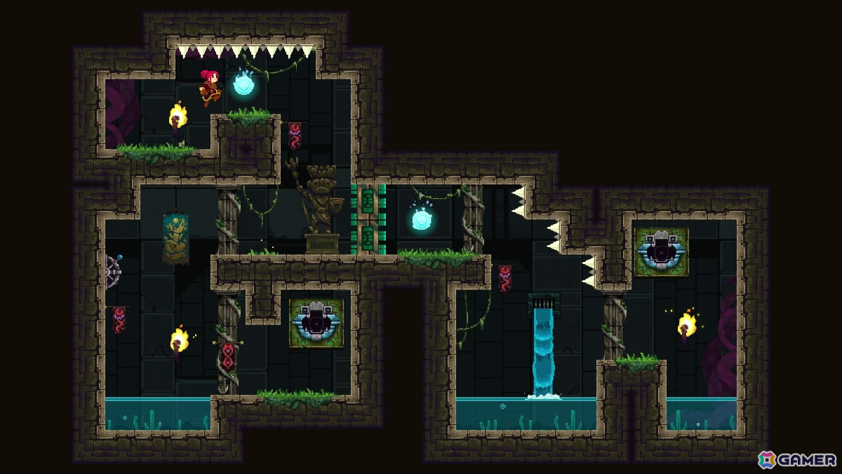 1人でも2人でも遊べる2Dパズルアクション「Forgotten Fragments」が9月24日に配信！美しく煌めくピクセルアートに彩られた世界を冒険しようの画像3