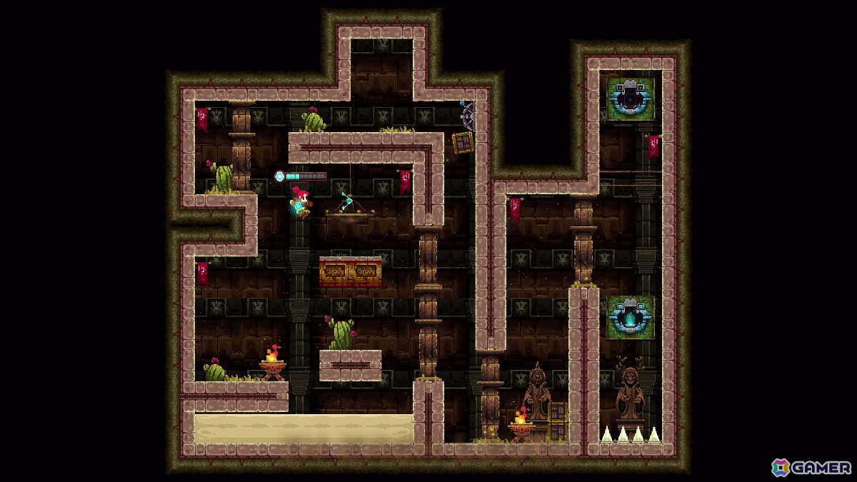 1人でも2人でも遊べる2Dパズルアクション「Forgotten Fragments」が9月24日に配信！美しく煌めくピクセルアートに彩られた世界を冒険しようの画像5