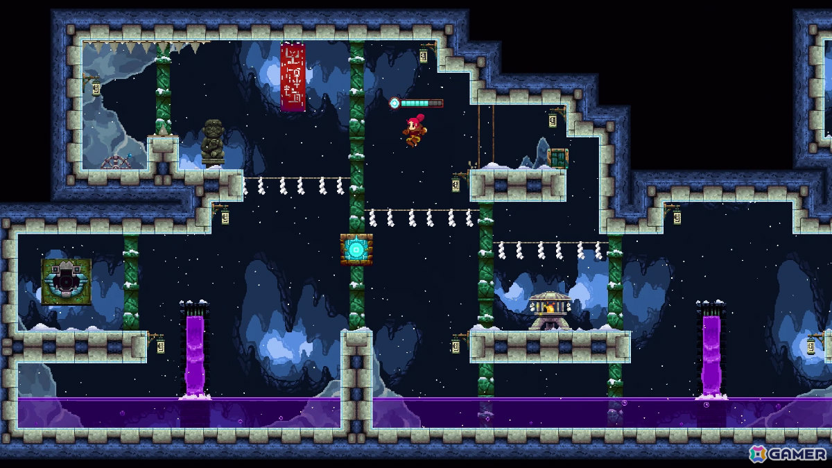 1人でも2人でも遊べる2Dパズルアクション「Forgotten Fragments」が9月24日に配信！美しく煌めくピクセルアートに彩られた世界を冒険しようの画像7