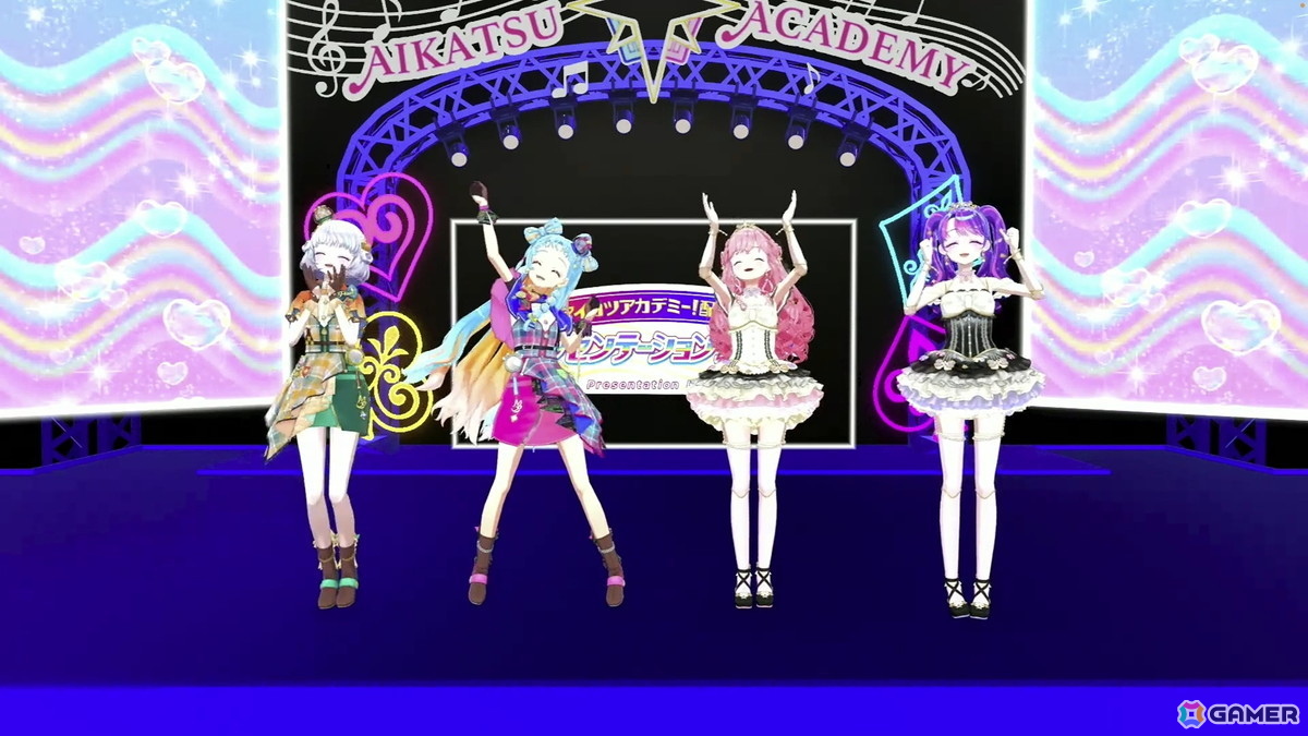 「アイカツアカデミー！配信部 プレゼンテーションライブ」レポート：「デミカツ」初の単独リアルライブでDear Destiny・Peace探偵団☆の2ユニットがオリジナル楽曲を披露！の画像