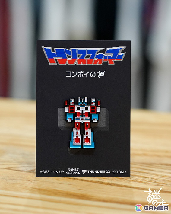 「トランスフォーマー コンボイの謎」とGAMES GLORIOUSによるコラボ第一弾アイテムがTGS2025にて先行販売！謎の店とのコラボや第二弾アイテムの情報もの画像4