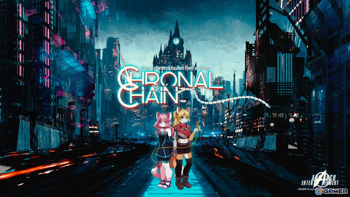 ニューヨーク発のインディースタジオ Anarch EntertainmentがTGS2025に出展!弾幕シューティングゲーム「Chronal Chain」のデモなどを展示の画像