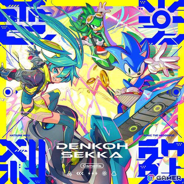 「ソニック」×「初音ミク」コラボ音楽プロジェクト「Project ONSOKU」の第5弾楽曲「電光刹歌」（作詞・作曲：かめりあ）が公開！の画像1