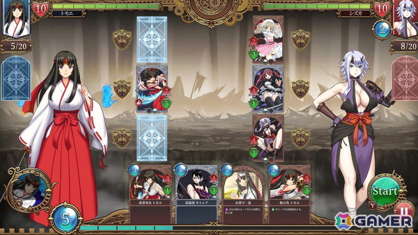 ローグライト型カードゲーム「Queen's Blade Re:Build」がTGS2025に出展！相手の防御を崩すアーマーブレイクが鍵となるゲーム性に注目の画像