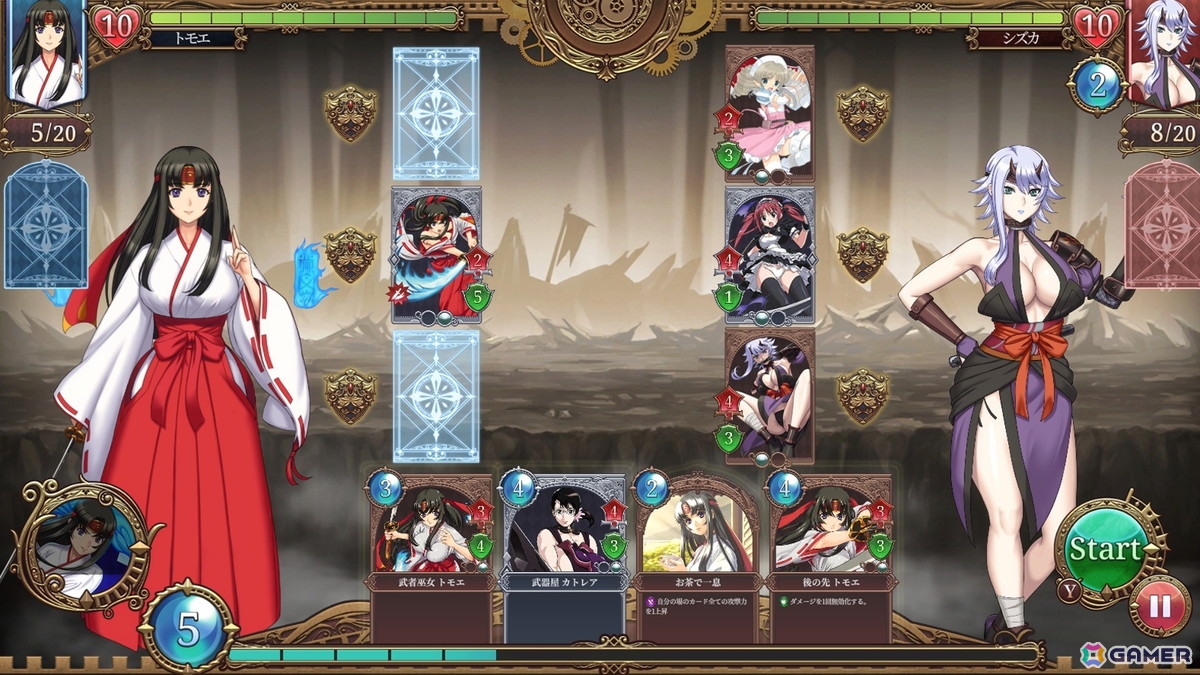 ローグライト型カードゲーム「Queen's Blade Re:Build」がTGS2025に出展！相手の防御を崩すアーマーブレイクが鍵となるゲーム性に注目の画像2