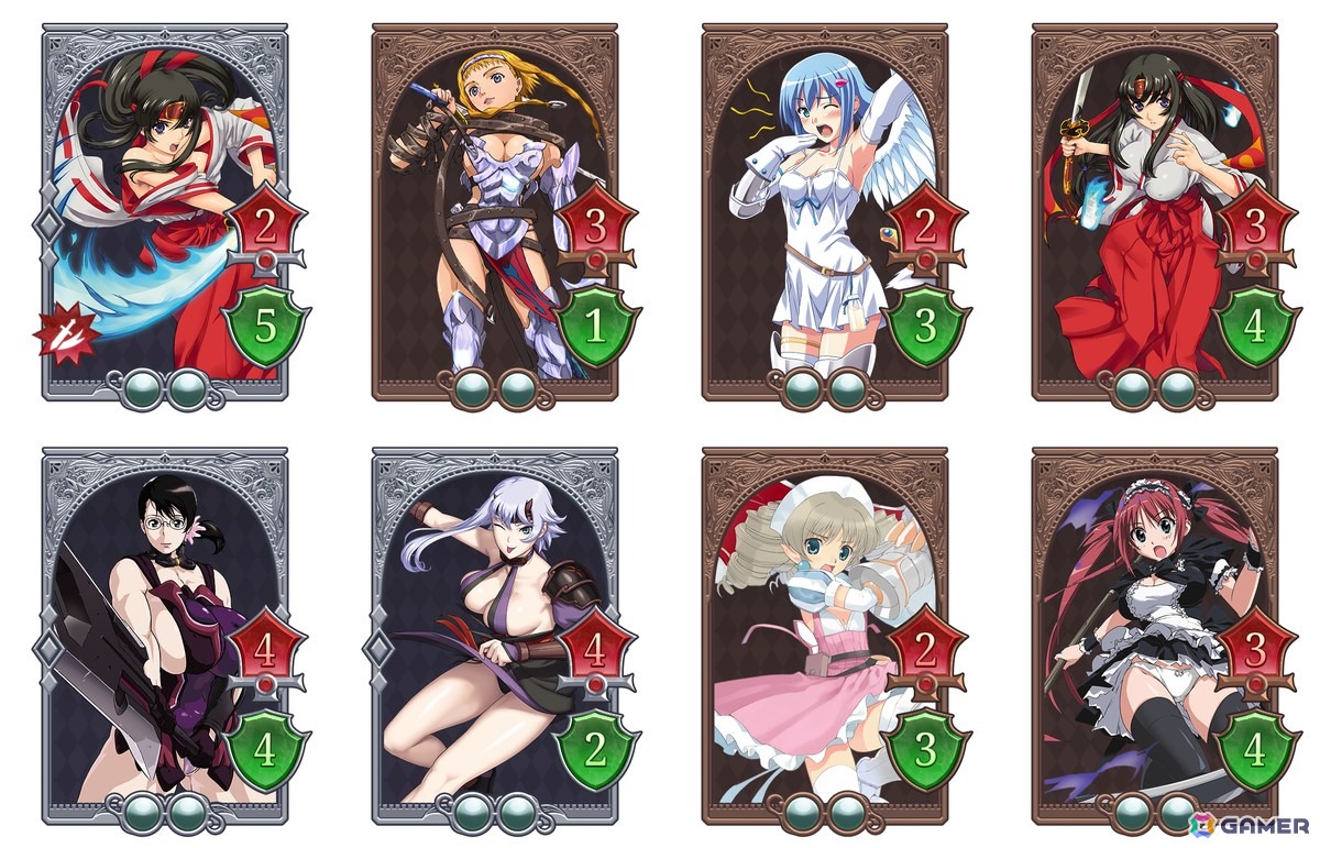 ローグライト型カードゲーム「Queen's Blade Re:Build」がTGS2025に出展！相手の防御を崩すアーマーブレイクが鍵となるゲーム性に注目の画像