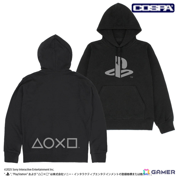 コスパよりプレイステーションのロゴデザインなどを使用したアパレルグッズが登場!TGS2025では一部商品の先行販売もの画像
