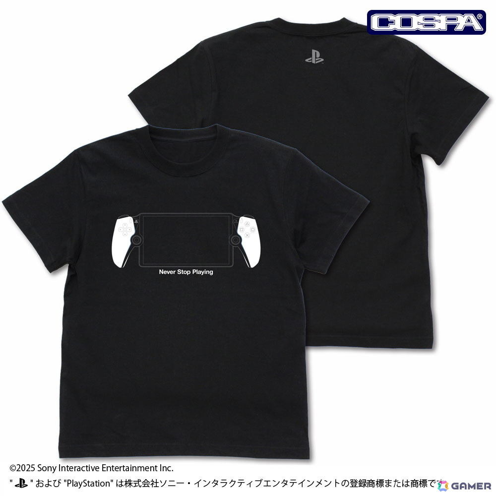 コスパよりプレイステーションのロゴデザインなどを使用したアパレルグッズが登場!TGS2025では一部商品の先行販売もの画像