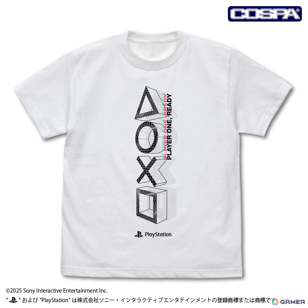 コスパよりプレイステーションのロゴデザインなどを使用したアパレルグッズが登場!TGS2025では一部商品の先行販売もの画像
