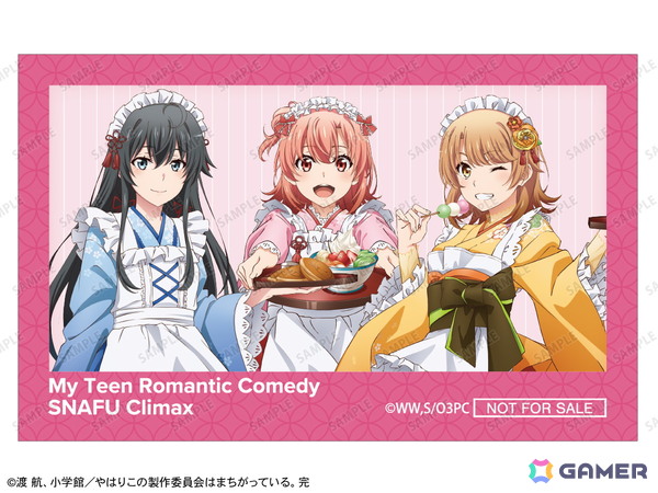 「『やはり俺の青春ラブコメはまちがっている。完』アニメイトフェア in 2025」が11月29日より開催！アニマルルームウェアイラストの新商品が登場の画像12