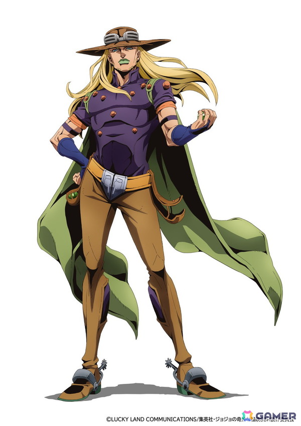 アニメ「スティール・ボール・ラン ジョジョの奇妙な冒険」ティザーPVが公開！ジョニィ・ジョースター（CV. 坂田将吾）、ジャイロ・ツェペリ（CV. 阿座上洋平）らメインキャストも発表の画像3