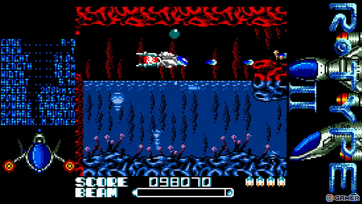 1999年に携帯機向けにリリースされた「R-TYPE DX」がアーケード準拠の専用曲を追加した「R-TYPE DX: Music Encore」として2025年冬に発売！の画像