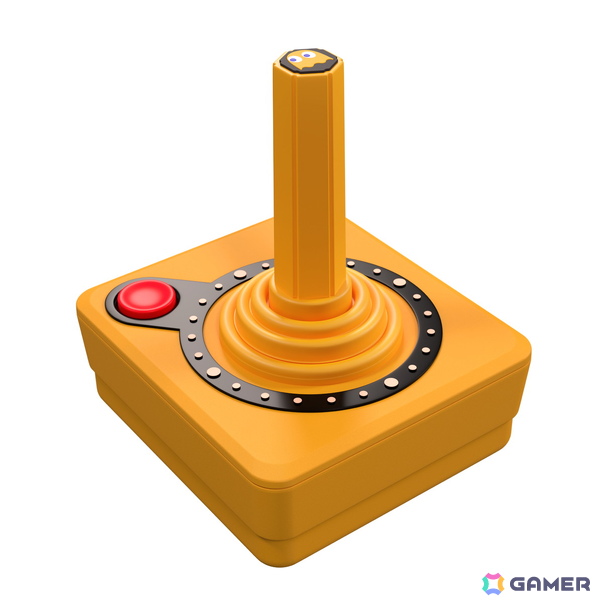 「Atari 2600+ パックマンエディション」がPLAIONより11月下旬に発売！カラフルなワイヤレスジョイスティックの単品販売もの画像