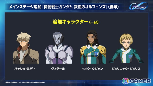 「SDガンダム ジージェネエターナル」メインステージに「機動戦士ガンダムUC」と「機動武闘伝Gガンダム」が9月30日に追加!の画像