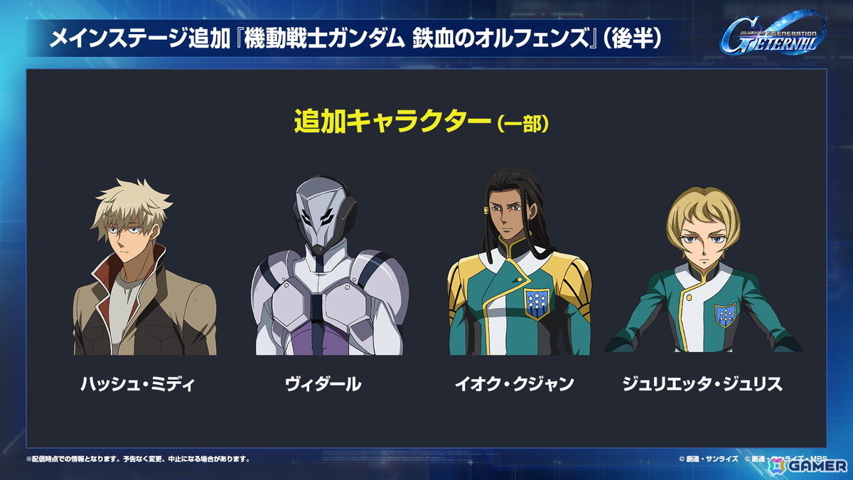 「SDガンダム ジージェネエターナル」メインステージに「機動戦士ガンダムUC」と「機動武闘伝Gガンダム」が9月30日に追加！の画像27