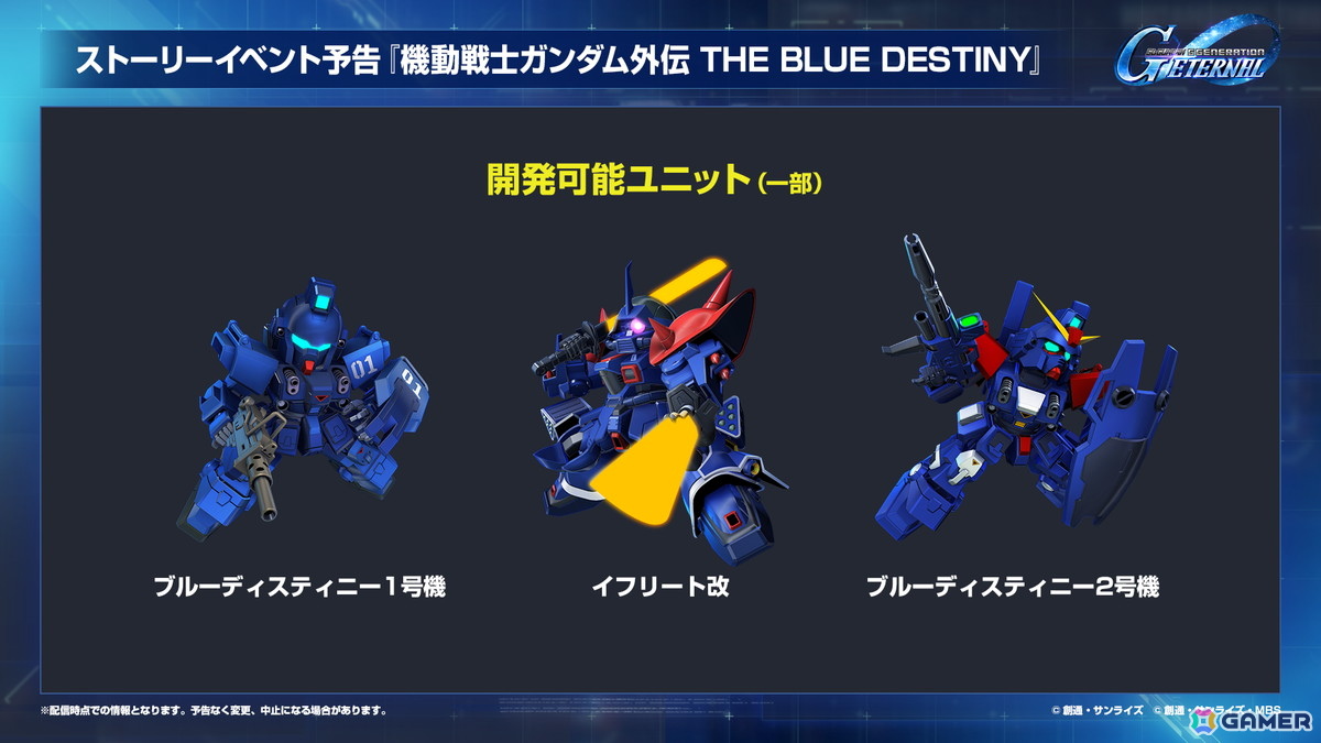 「SDガンダム ジージェネエターナル」メインステージに「機動戦士ガンダムUC」と「機動武闘伝Gガンダム」が9月30日に追加！の画像29