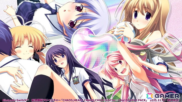 「CHAOS;HEAD / CHAOS;CHILD らぶChu☆Chu！ DOUBLE PACK」純情のアフィリアが担当する新主題歌を使用したオープニングムービーが公開！の画像