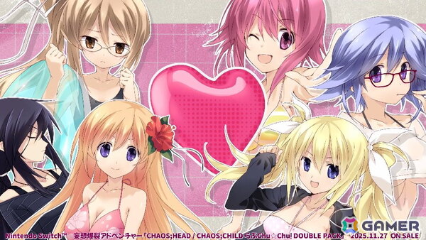 「CHAOS;HEAD / CHAOS;CHILD らぶChu☆Chu！ DOUBLE PACK」純情のアフィリアが担当する新主題歌を使用したオープニングムービーが公開！の画像