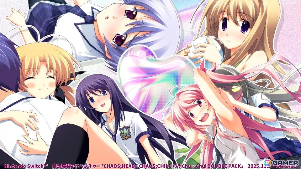 「CHAOS;HEAD / CHAOS;CHILD らぶChu☆Chu！ DOUBLE PACK」純情のアフィリアが担当する新主題歌を使用したオープニングムービーが公開！の画像5