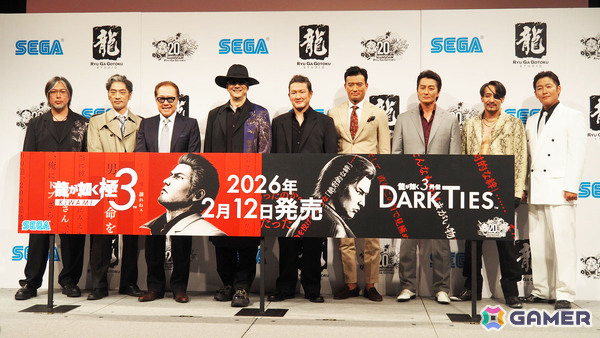 新発表の「龍が如く 極3」＆「龍が如く3外伝 Dark Ties」は2本で1つのパッケージに！「日本統一」コラボのドラマなどシリーズ20周年の施策も明らかに【RGG SUMMIT 2025】の画像1