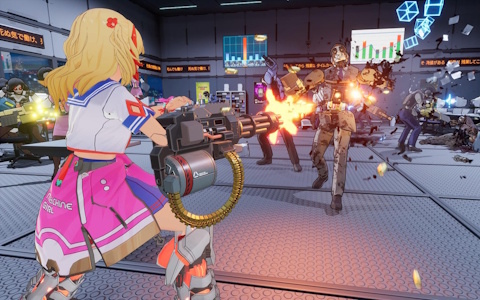 「ゼンシンマシンガール」行く手に立ち塞がる第二のボスや射撃武器・近接武器などの情報が公開！Steamでは予約受付がスタート