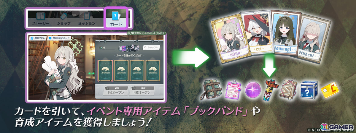 「ブルアカ」イベント「誰が為の芸術～偽飾の絵画と美学の行方～」が開催！特殊交易部のミヨ（CV：花岩香奈）、フユ（CV：十二稜子）がピックアップ募集に登場の画像